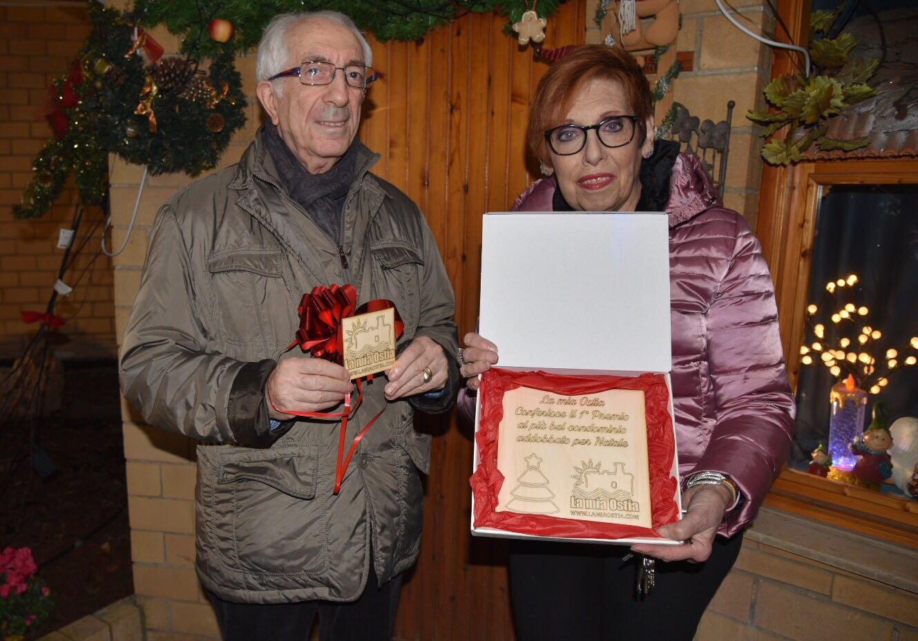 Il pi bel condominio di Ostia addobbato per Natale